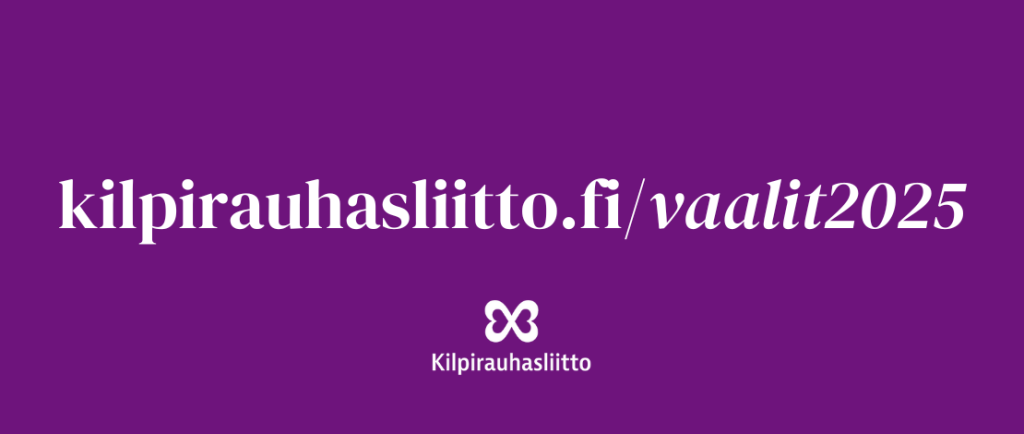 Kilpirauhasliitto.fi/vaalit2025
