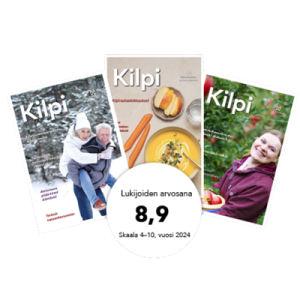 Kilpi-lehden kansia.
